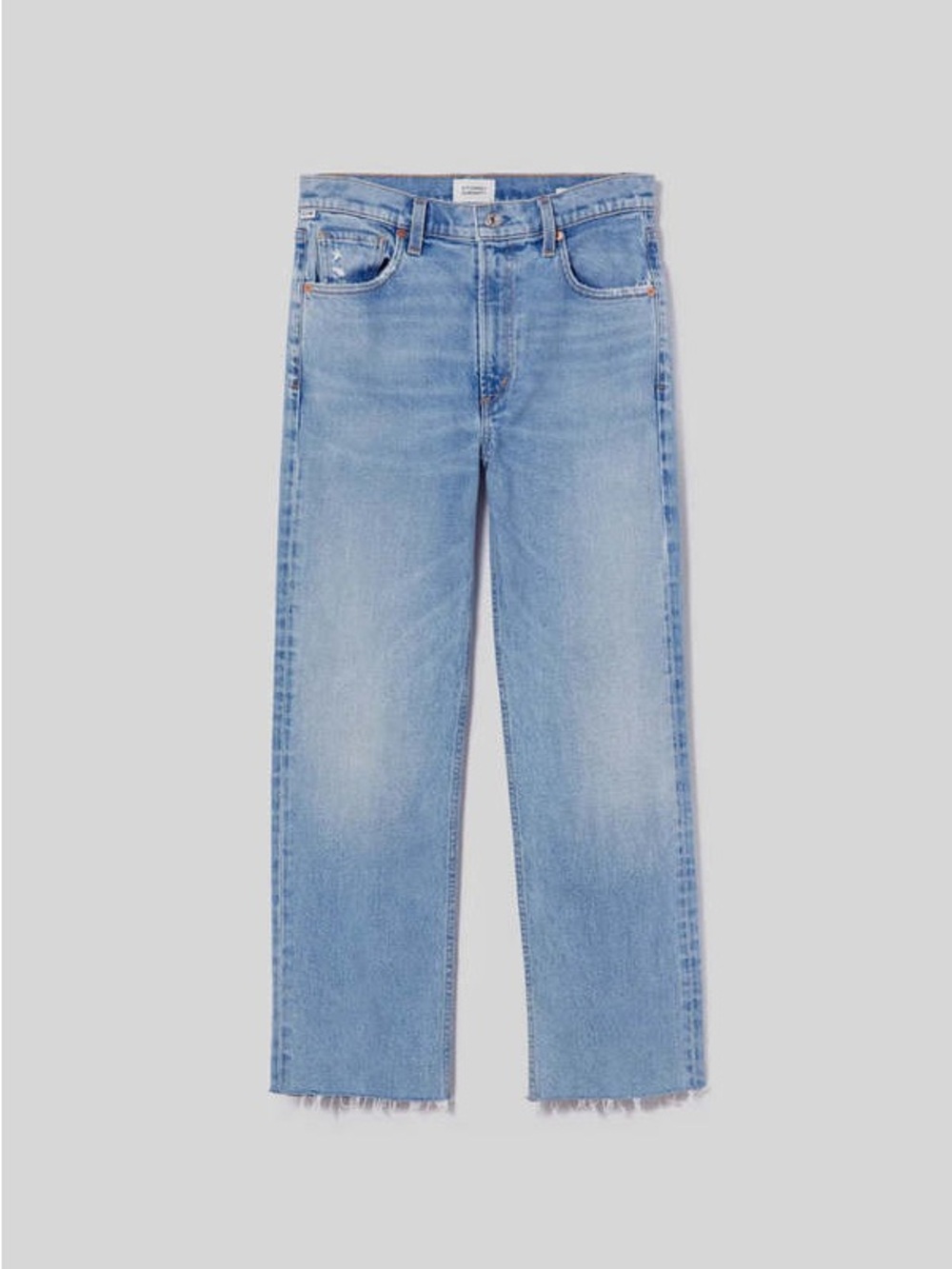 NWT Citizens of Humanity Daphne Crop High Rise Stovepipe - mirage